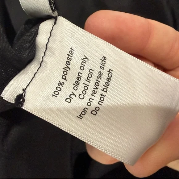 Sleeper NWT Atlanta Black Elegant LBD Shoulder Dress 100% Polyester-M - Picture 16 of 16